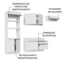 Ver imagem 5 de Armário de Cozinha Completa 270cm Branco Glamy Madesa 15