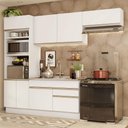 Ver imagem 1 de Armário de Cozinha Completa 270cm Branco Glamy Madesa 15