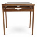 Ver imagem 7 de Mesa Aparador Extensível Smart em Madeira Maciça - Pinhão com Vidro Preto