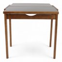 Ver mais imagens de Mesa Aparador Extensível Smart em Madeira Maciça - Pinhão com Vidro Preto