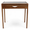 Ver imagem 5 de Mesa Aparador Extensível Smart em Madeira Maciça - Pinhão com Vidro Preto