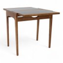 Ver imagem 4 de Mesa Aparador Extensível Smart em Madeira Maciça - Pinhão com Vidro Preto