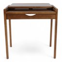 Ver imagem 6 de Mesa Aparador Extensível Smart em Madeira Maciça - Pinhão com Vidro Preto