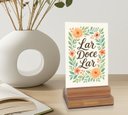 Ver imagem 3 de Placa Decorativa de Mesa Lar Doce Lar
