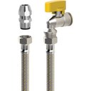 Ver imagem 2 de Kit Instalação Gás C/flexível Espigão 3/8 X Registro 1/2 1,20m