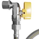 Ver imagem 3 de Kit Instalação Gás C/flexível Espigão 3/8 X Registro 1/2 1,20m