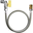 Ver imagem 1 de Kit Instalação Gás C/flexível Espigão 3/8 X Registro 1/2 1,20m