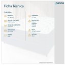 Ver imagem 4 de Colchão Queen Size Bio Magnético Massageador e Ortopédico Espuma D33 158x198x28cm