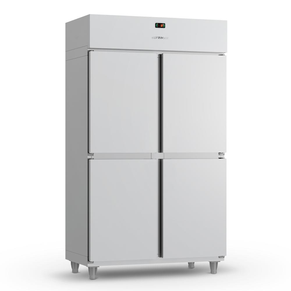 Mini Câmara Refrigerados Refrimate Inox 4 Portas 220v Mcr4p - 2