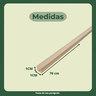 30 Ripas/sarrafos de 1x1x70 Cm Madeira de Pinus - 3