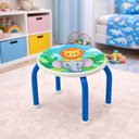 Ver imagem 3 de Banquinho Infantil Cadeira Estudo Quarto Lanche Banco Crianca Reforcada Azul