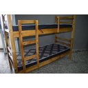 Ver imagem 2 de Beliche Solteiro Madeira Maciça 78cm | Cor Imbuia | Compacta e Resistente