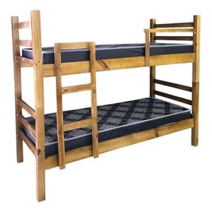 Beliche Solteiro Madeira Maciça 78cm | Cor Imbuia | Compacta e Resistente