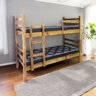 Beliche Solteiro Madeira Maciça 78cm | Cor Imbuia | Compacta e Resistente - 1