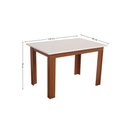 Ver imagem 3 de Mesa Retangular Luiza Mdf 120 Cm