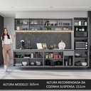 Ver imagem 6 de Armário de Cozinha Completa 300cm Suspenso Nice Madesa 03