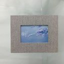 Ver imagem 2 de Porta Retratos 10x15 Home&co Chenile 24x19cm Bege Painel Quadro para Fotos