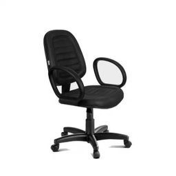 Cadeira de Escritório Executiva Alta Costurada com Braços Reguláveis - 2