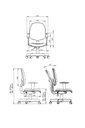 Ver imagem 2 de Cadeira Giratória Executiva Premium NR17 Ergonômica Preta