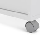 Ver imagem 3 de Gaveteiro Exclusive 4 Gavetas com Rodízios Branco - Panorama Móveis