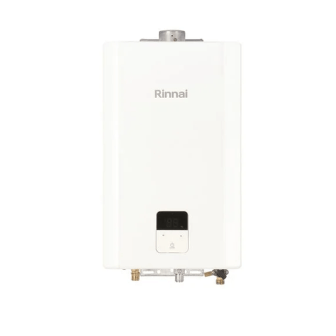 Aquecedor de Água Rinnai E10 Digital - Vazão 10 Litros - Branco - Glp (gas de Botijão) Reu-e100 Fehb