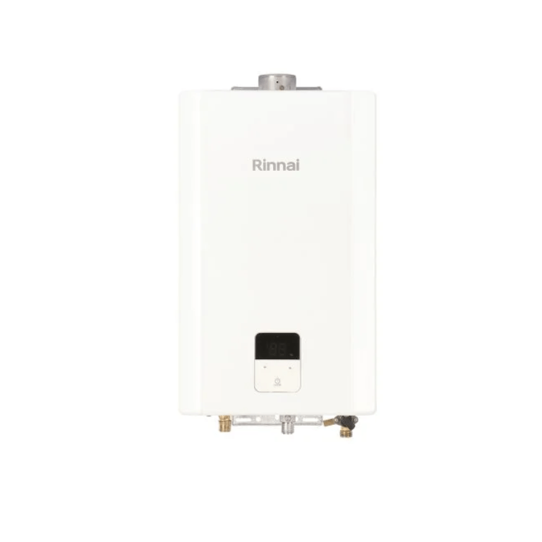 Aquecedor de Água Rinnai E10 Digital - Vazão 10 Litros - Branco - Glp (gas de Botijão) Reu-e100 Fehb