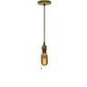 Luminária Pendente Cozinha Slim Vintage Corrente:Bronze - 1