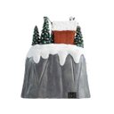 Ver imagem 4 de Vila Natalina Iluminada Enfeite Decorativo Natal Mesa Estante Aparador Sala Casa Loja Vitrine Arvore