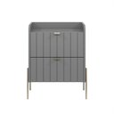 Ver imagem 3 de Mesa de Cabeceira Vênus 45cm  100% Mdf 