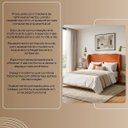 Ver imagem 7 de Cabeceira Cama Box Queen Size 160cm Aurora Orgânica Estofada Boucle com Sapatas Plásticas Linha Prem