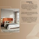 Ver mais imagens de Cabeceira Cama Box Queen Size 160cm Aurora Orgânica Estofada Boucle com Sapatas Plásticas Linha Prem