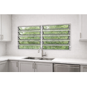 Ver imagem 5 de Vitro Basculante 2 Seções 100x150 Alumínio Branco Vidro Liso