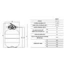 Ver imagem 6 de Filtro para Piscina até 42.000 Litros Gre400 Gre By Fluidra