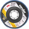 Flap disc 4.1/2" g40 costado fibra cônico p/ aço carb e inox - 3