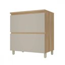 Ver imagem 1 de Balcão 1 Porta Basculante 1 Gaveta Nesher Rainha 80cm MDF