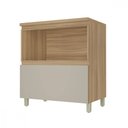 Ver imagem 2 de Balcão 1 Porta Basculante 1 Gaveta Nesher Rainha 80cm MDF