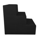 Ver imagem 3 de Escada Pet para Cães e Gatos Suede Preto Dal Poz Estofados