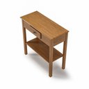 Ver imagem 5 de Aparador com 1 Gaveta Clássico Pequeno MDF Montado Ecomem Prateleira Cor Imbuia