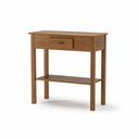 Ver imagem 1 de Aparador com 1 Gaveta Clássico Pequeno MDF Montado Ecomem Prateleira Cor Imbuia