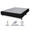 Cama Box com Colchão Viúva Ortopédico Espuma D45 Extra Firme 128x188x51cm Bf Colchões - 6