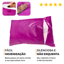 Ver imagem 6 de Capa para Travesseiro Impermeável Antialérgico e Antiácaro Silencioso - Rosa Pink