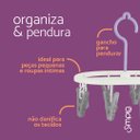 Ver imagem 3 de Mini varal com 8 prendedores de plástico - Simplo