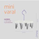 Ver imagem 2 de Mini varal com 8 prendedores de plástico - Simplo