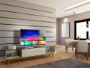 Ver imagem 2 de Rack para TV Limit 2.2 Off White com Freijó - MoveisAqui