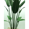 Planta Bananeira Grande Folhagem Verde 1.8m Artificial - 2