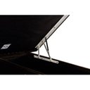 Ver imagem 4 de Cama Box Baú Queen Universal Suede Brown (158x198x35) - Ortobom