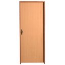 Ver imagem 2 de Kit Porta de Madeira 210x82cm Batente 11cm Lisa Padrão Angelim Uniportas Abertura Direita