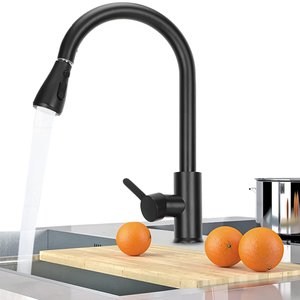 Torneira de Cozinha com Ducha Extensível Giro do Corpo 360° e Misturador de Água Quente e Fria
