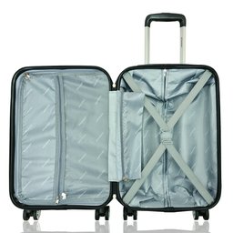 Mala de Bordo 10kg de Viagem Rígida Cadeado Tsa Rodas Duplas 360° Gladiador B4mb2:coral - 3