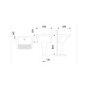 Ver imagem 6 de Tanque de Louça Gg 65,5x56,5 Branco Celite